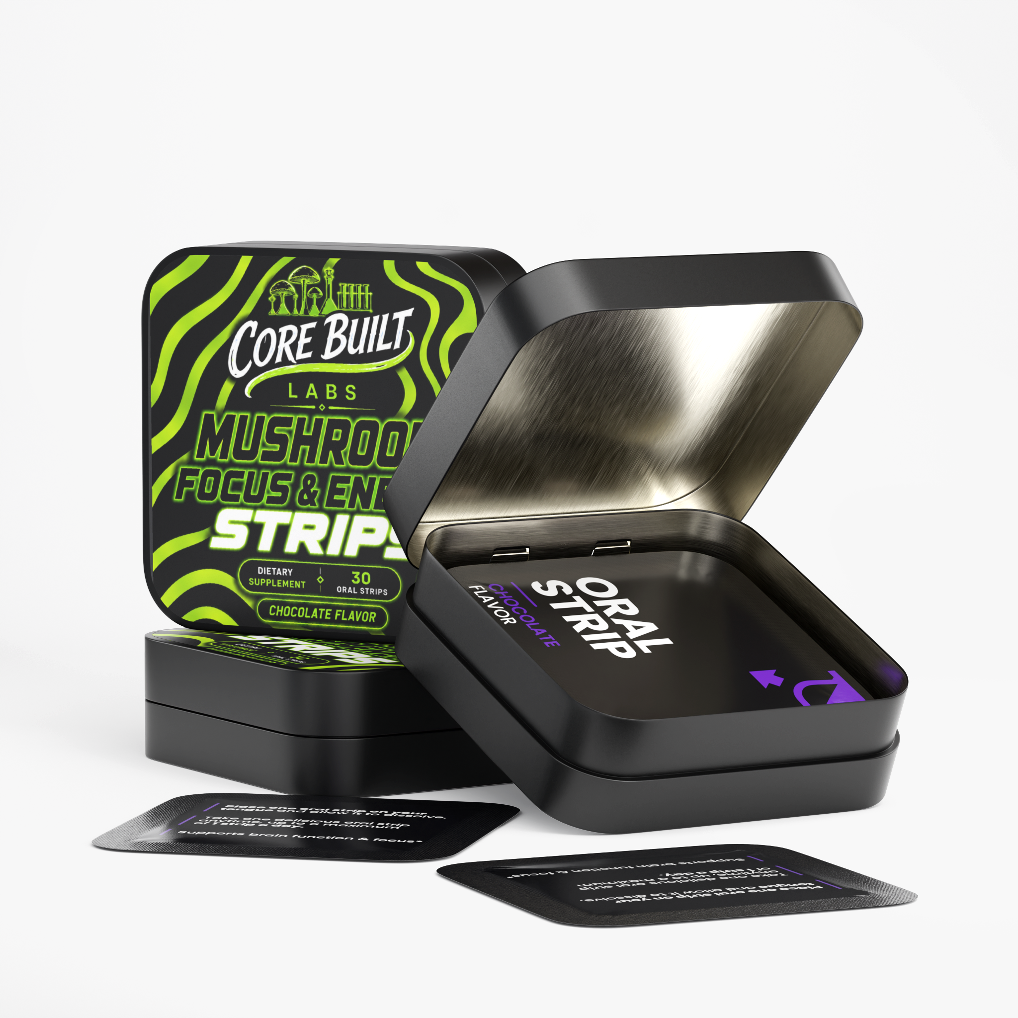 Mushroom Focus Strips