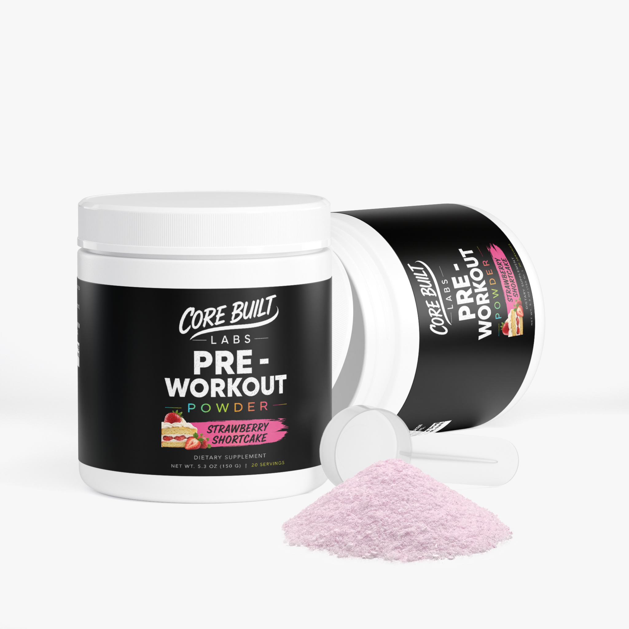 Energy Powder (Strawberry Shortcake)