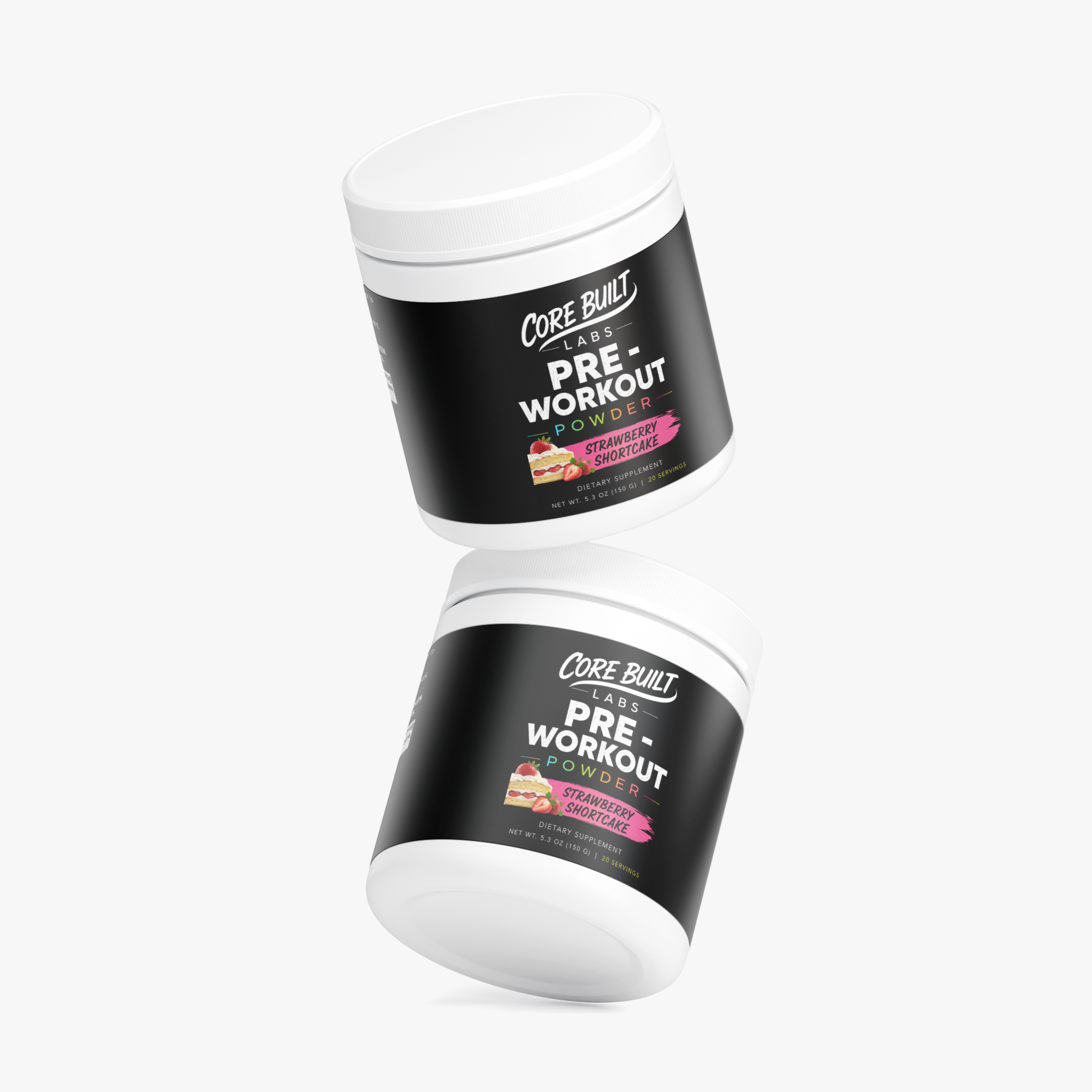Energy Powder (Strawberry Shortcake)